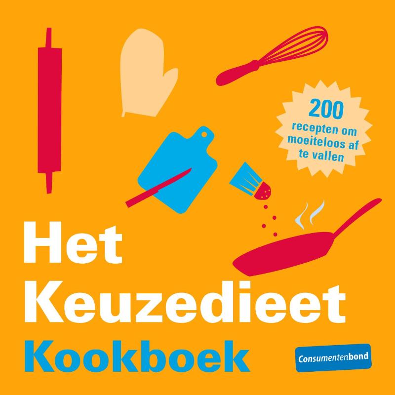Omslag van Het keuzedieet kookboek