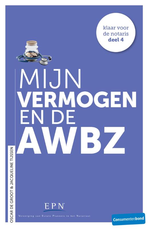 Omslag van Mijn vermogen en de AWBZ