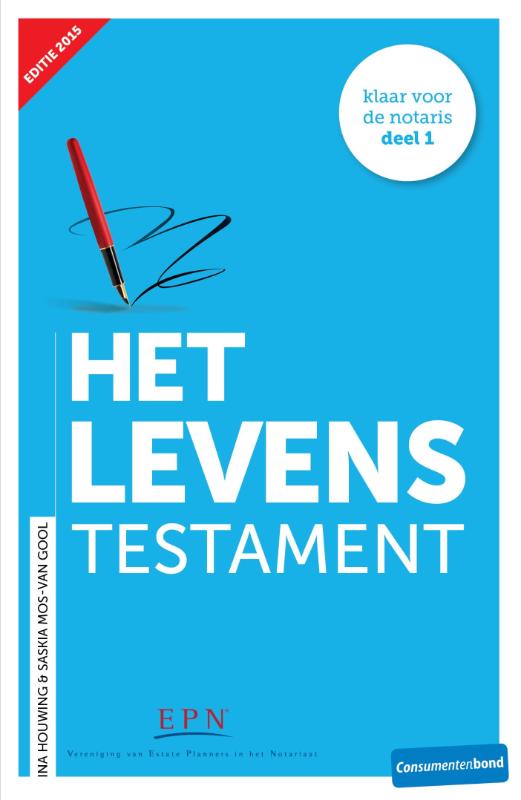 Omslag van Het levenstestament