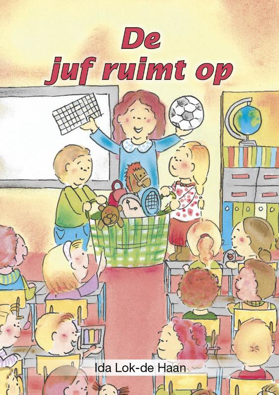 Omslag van De juf ruimt op