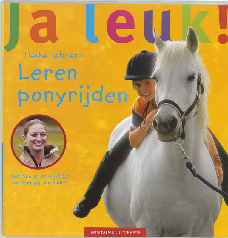 Omslag van Leren ponyrijden Ja, leuk!