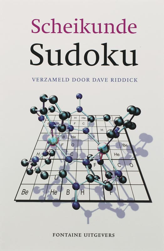 Omslag van Scheikunde sudoku