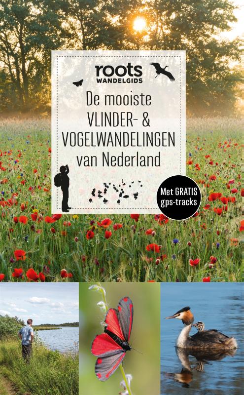 Omslag van De mooiste vlinder- & vogelwandelingen van Nederland