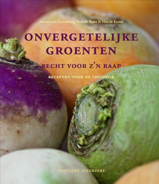 Omslag van Onvergetelijke groenten recht voor z'n raap