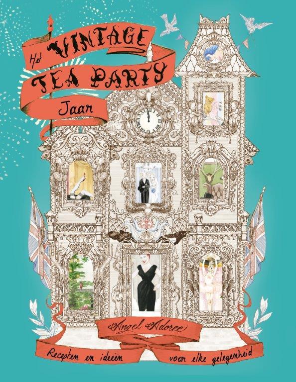 Omslag van Het vintage tea party jaar