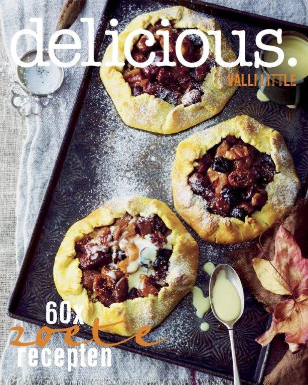 Omslag van delicious. 60x zoete recepten