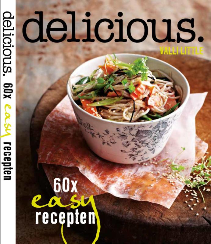 Omslag van delicious. 60 x easyrecepten