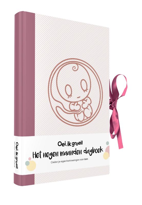 Omslag van Oei, ik groei! Het negen maanden dagboek