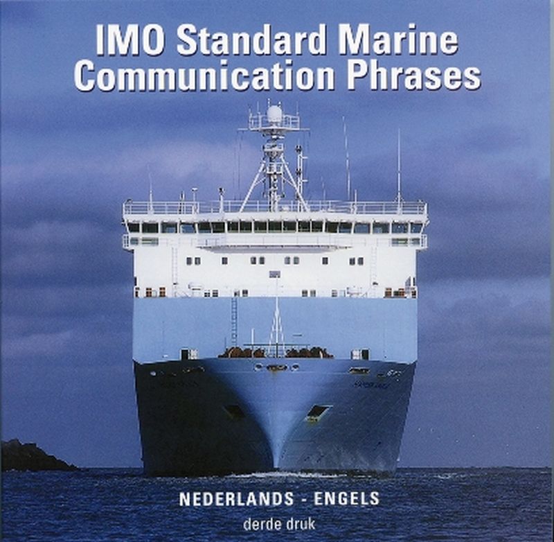 Omslag van IMO Marine Communication Phrases (SMCP)
