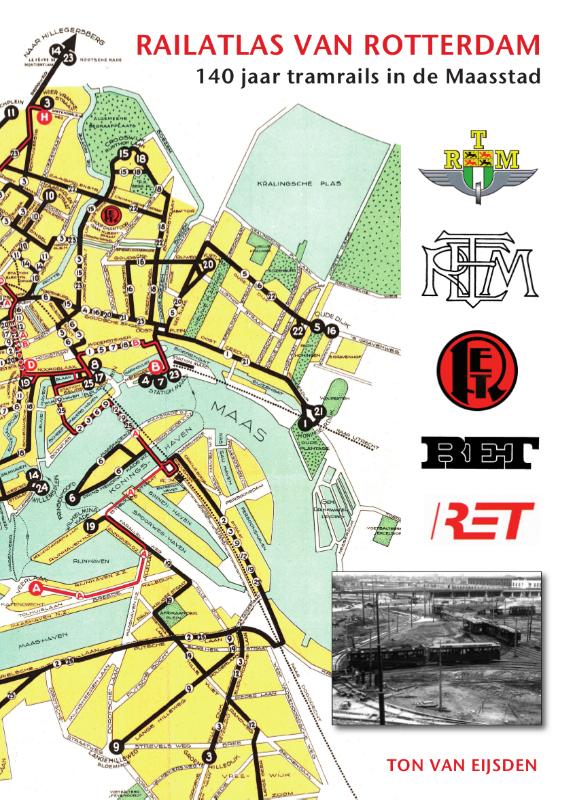 Omslag van Railatlas Rotterdam