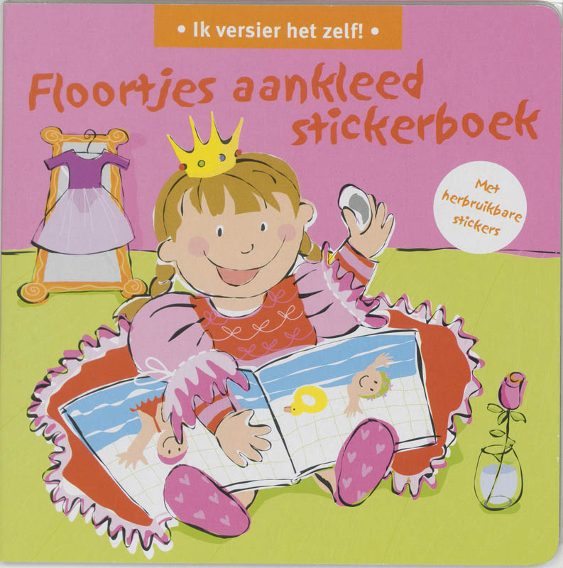 Omslag van Floortjes aankleedstickerboek