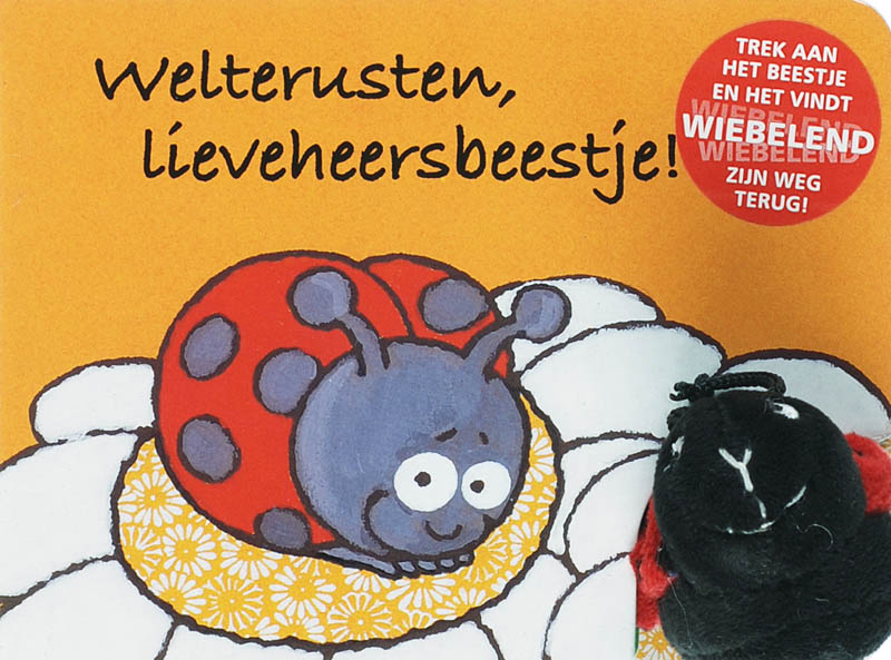 Omslag van welterusten, lieveheersbeestje!