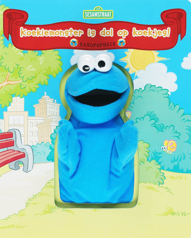 Omslag van Koekiemonster is dol op koekjes!
