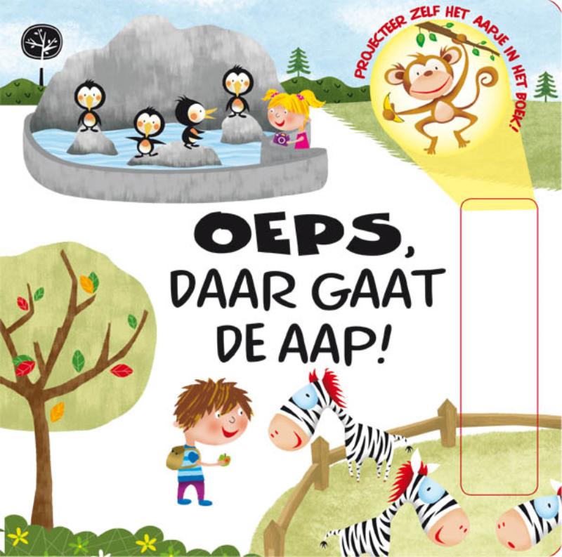 Omslag van Oeps, daar gaat de aap!