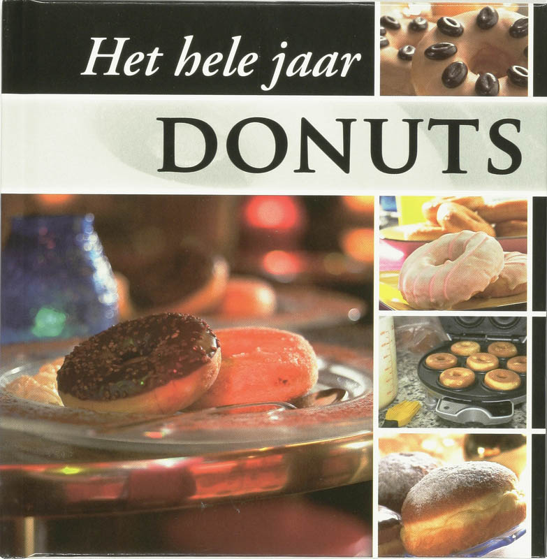 Omslag van Het hele jaar Donuts