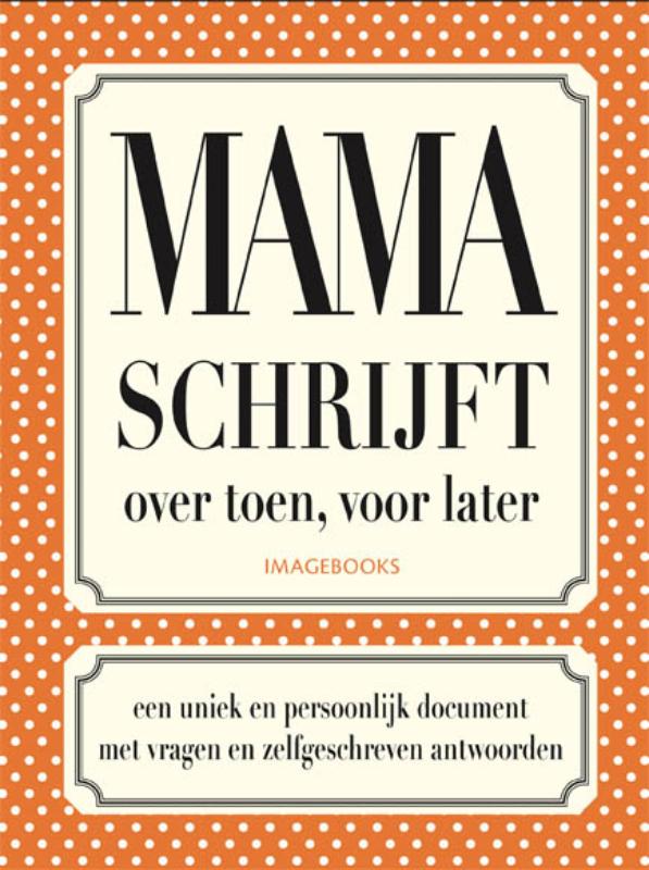 Omslag van Mama schrijft