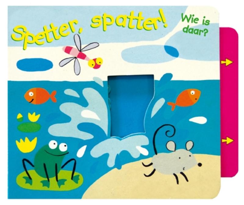 Omslag van Kiekeboe - Spetter, spatter! Wie is daar?