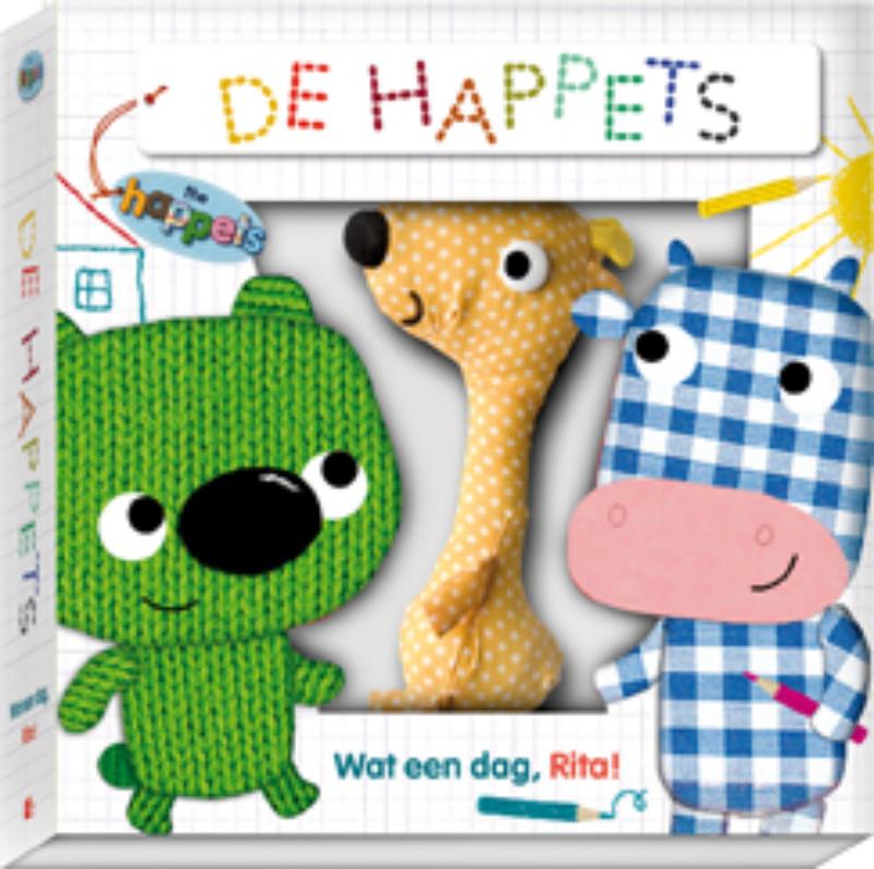Omslag van De Happets; Wat een dag, Rita!