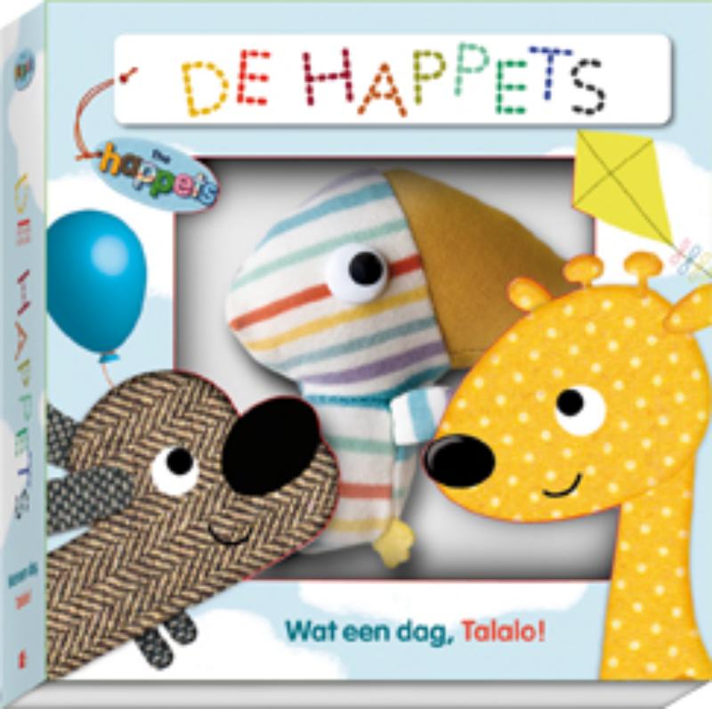 Omslag van De Happets; Wat een dag, Talalo!