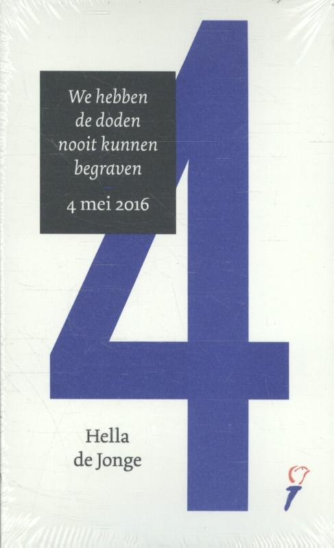 Omslag van Set van 5 toesprakenboekjes 4/5 mei 2016 door Hella de Jonge en Thomas Erdbrink
