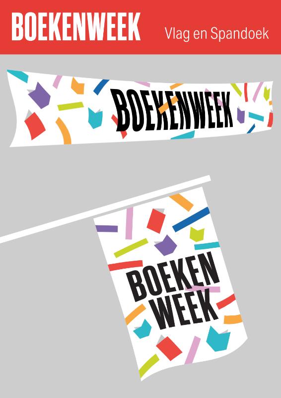 Omslag van Boekenweek 2024 Vlag en Spandoek