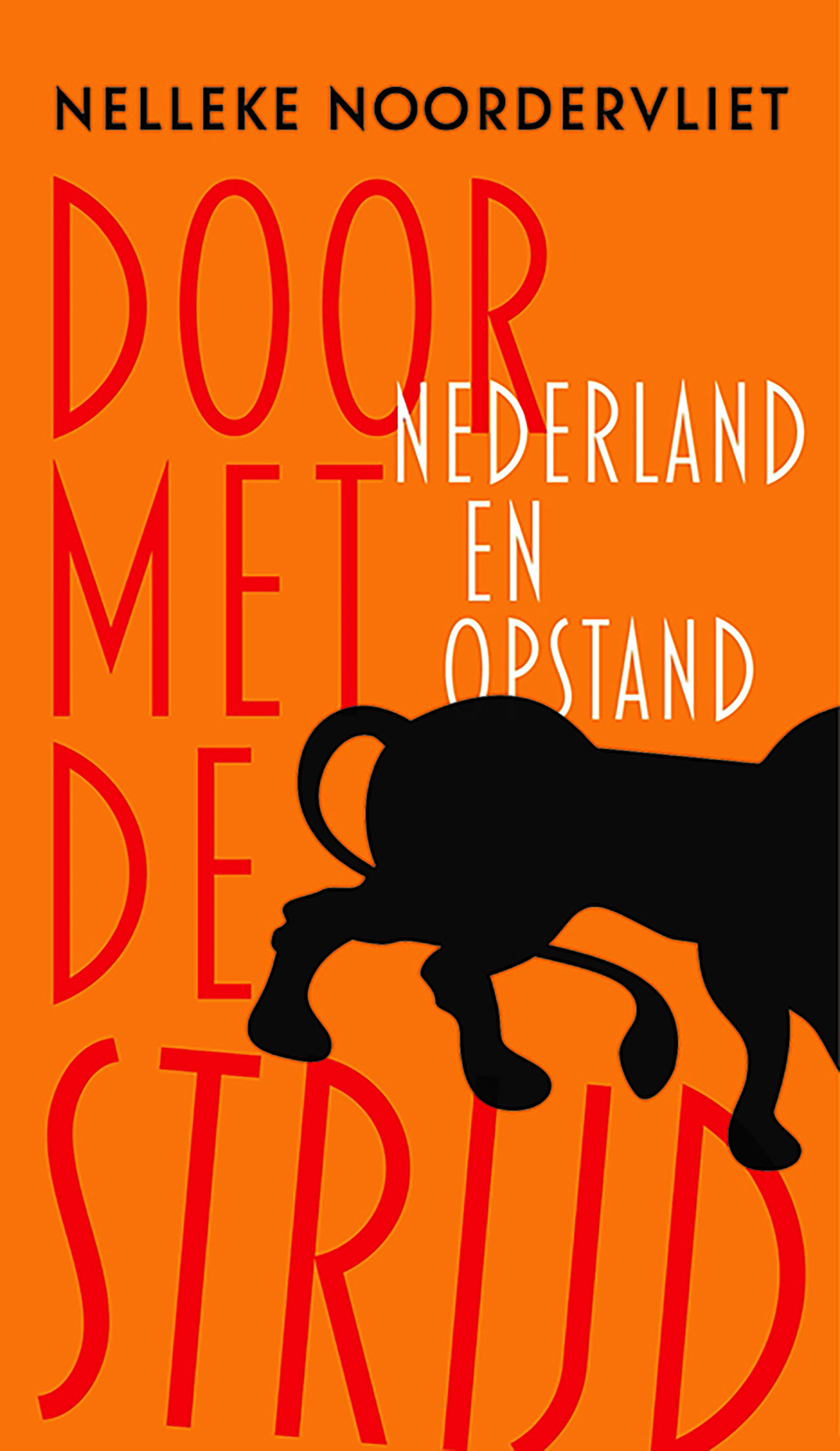 Omslag van Door met de strijd