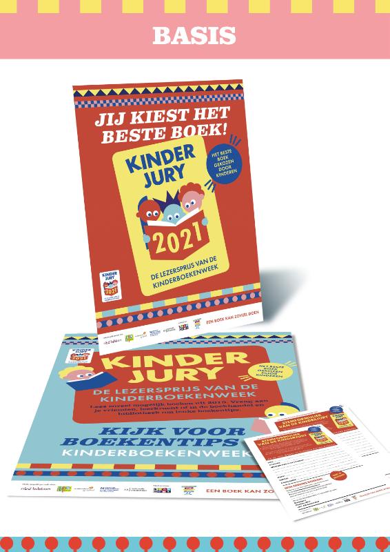 Omslag van Kinderjury Pakket Basis 2021