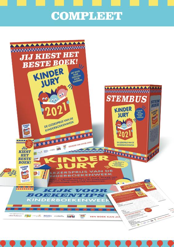Omslag van Kinderjury Compleet Boekhandel 2021