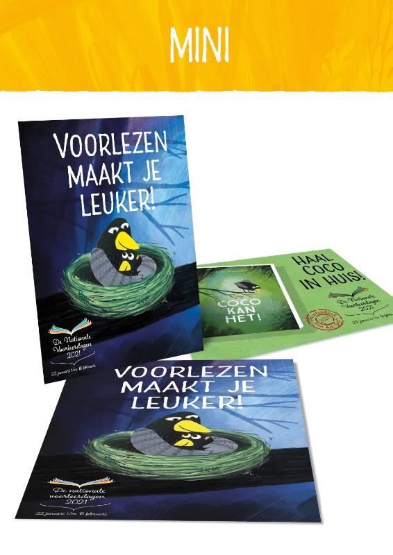 Omslag van De Nationale Voorleesdagen Boekhandel Mini 2021