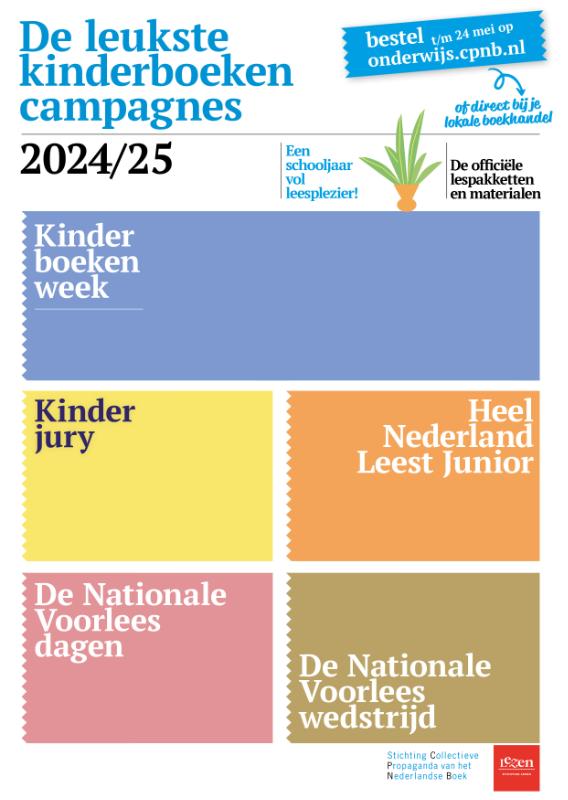 Omslag van set 10x Onderwijsaanbieding CPNB 2024-2025