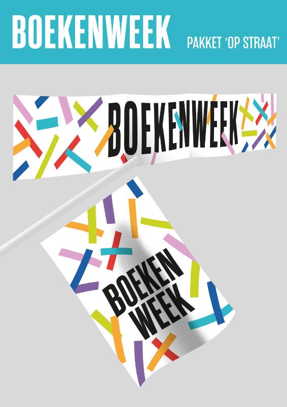 Omslag van Vlag en Spandoek Boekenweek