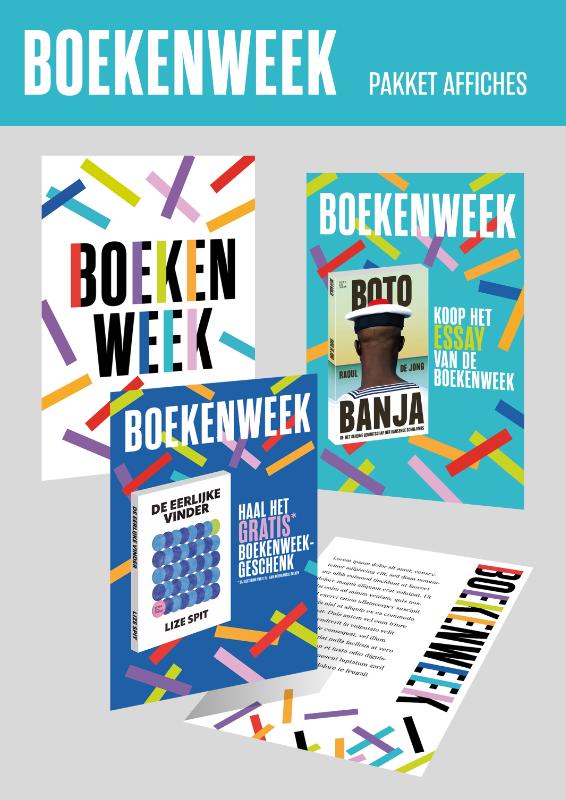 Omslag van Boekenweek Affiche Pakket 2023