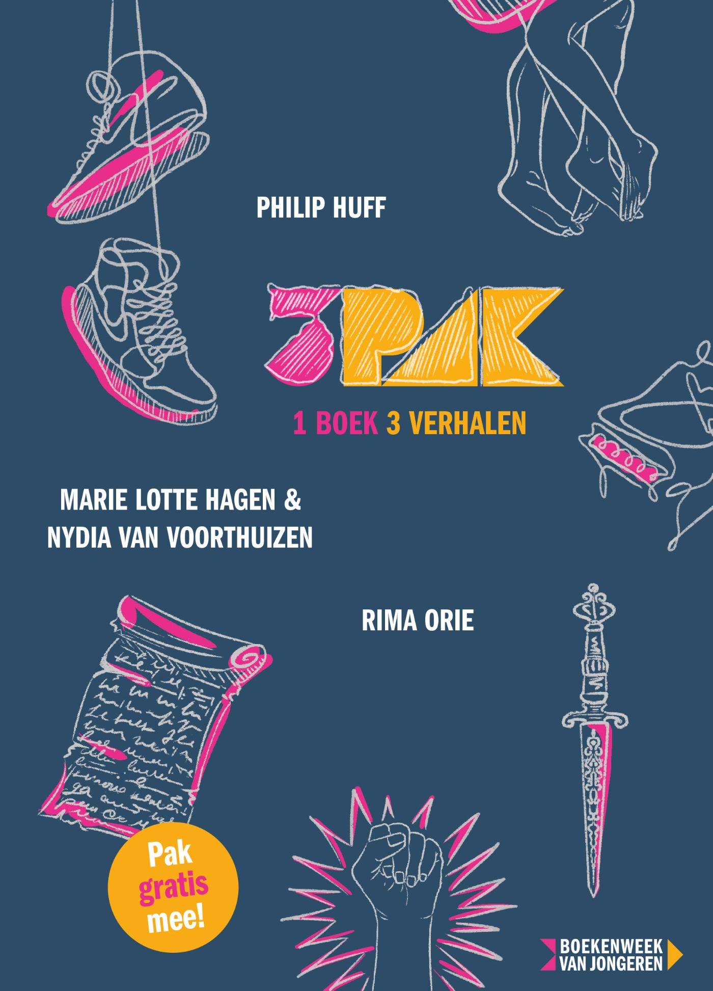 Omslag van E-book 3PAK Geschenk Boekenweek van Jongeren 2023