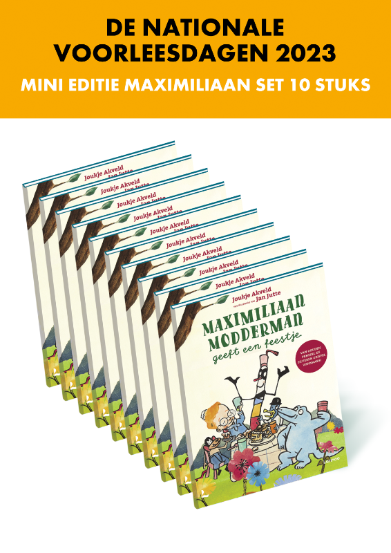 Omslag van Set 10 x Mini-Prentenboek De Nationale Voorleesdagen 2023