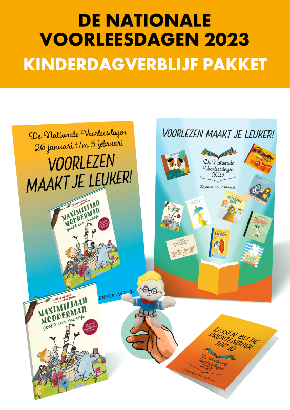 Omslag van De Nationale Voorleesdagen 2023 Kinderdagverblijf pakket
