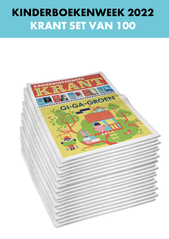 Omslag van Set 100 x Kinderboekenweekkrant 2022