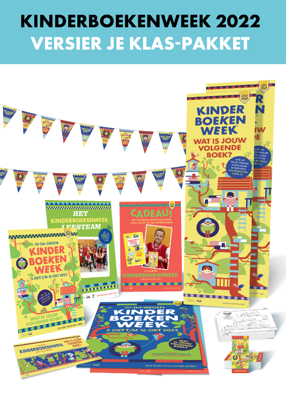 Omslag van Kinderboekenweek 2022 Versier je klas-pakket
