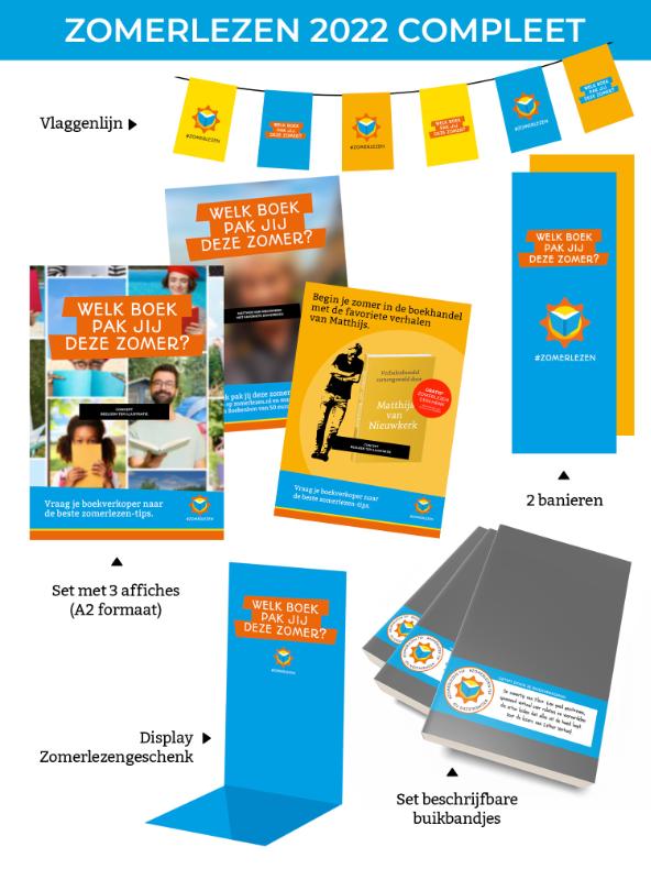 Omslag van Zomerlezen 2022 POS pakket compleet