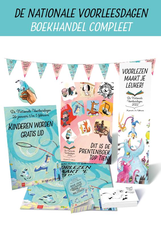 Omslag van De Nationale Voorleesdagen Boekhandel Compleet 2022