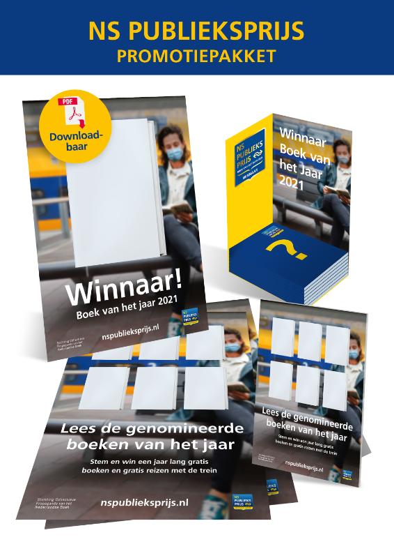 Omslag van NS Publieksprijs Boekhandel Promotiepakket 2021