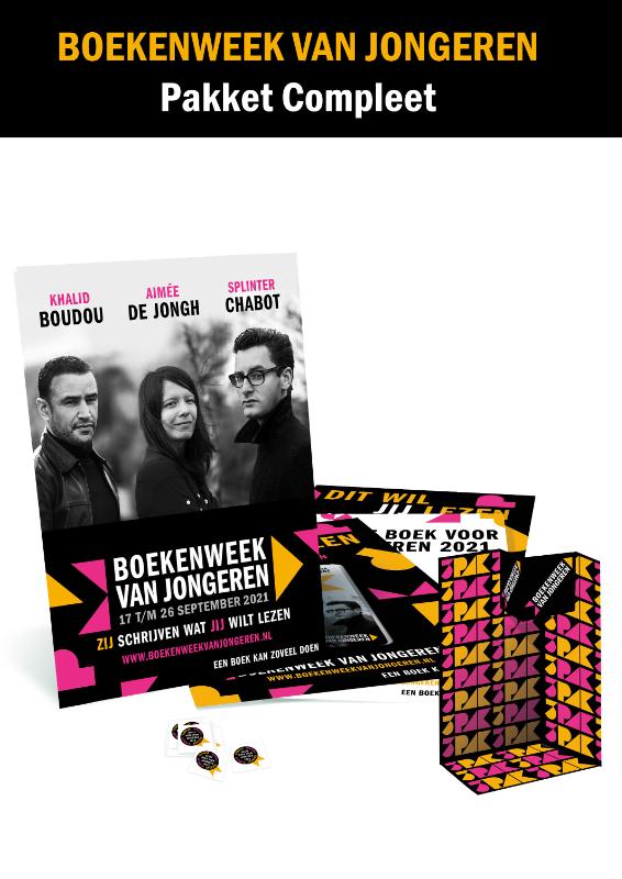 Omslag van Boekenweek van Jongeren Boekhandel Compleet 2021