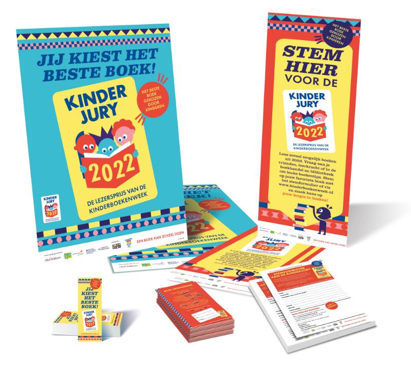 Omslag van Lespakket Kinderjury 2022
