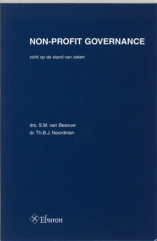 Omslag van Non-profit governance
