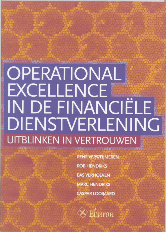 Omslag van Operational excellence in de financiele dienstverlening