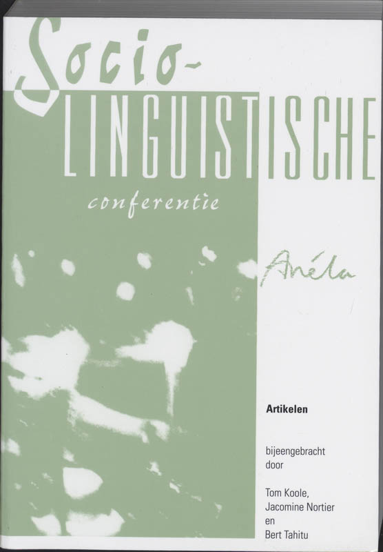 Omslag van Socio-Linguistische Conferentie
