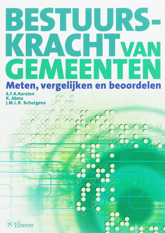 Omslag van Bestuurskracht van gemeenten