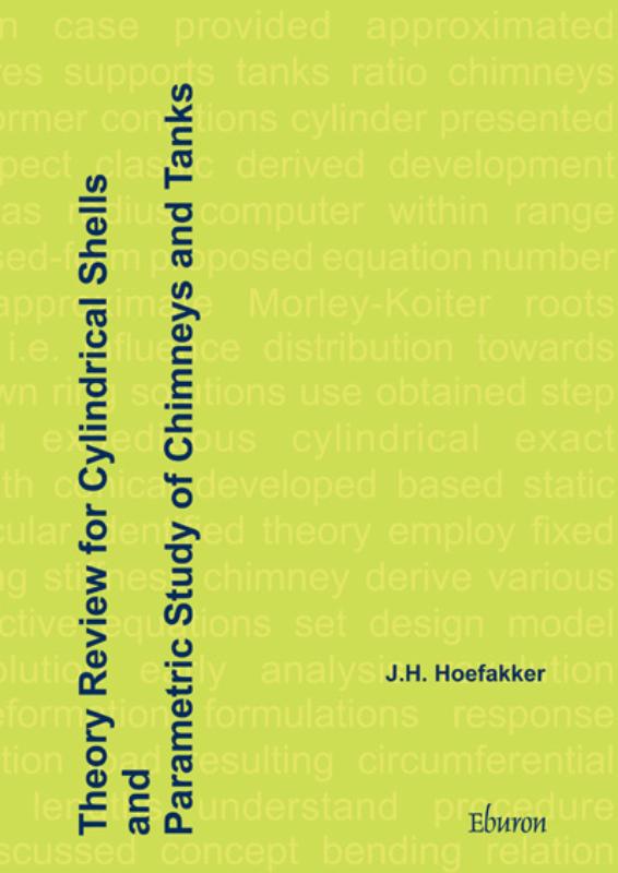 Omslag van Theory review for cylindrical shells and parametric study of chimneys and tanks