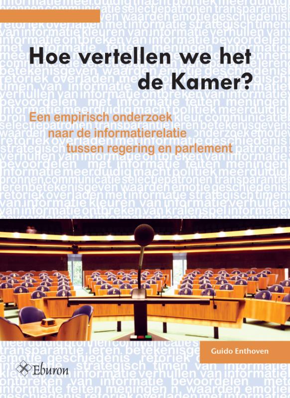 Omslag van Hoe vertellen we het de Kamer?