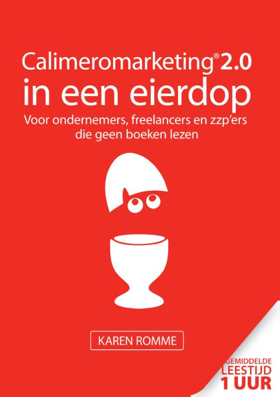 Omslag van Calimeromarketing 2.0 in een eierdop