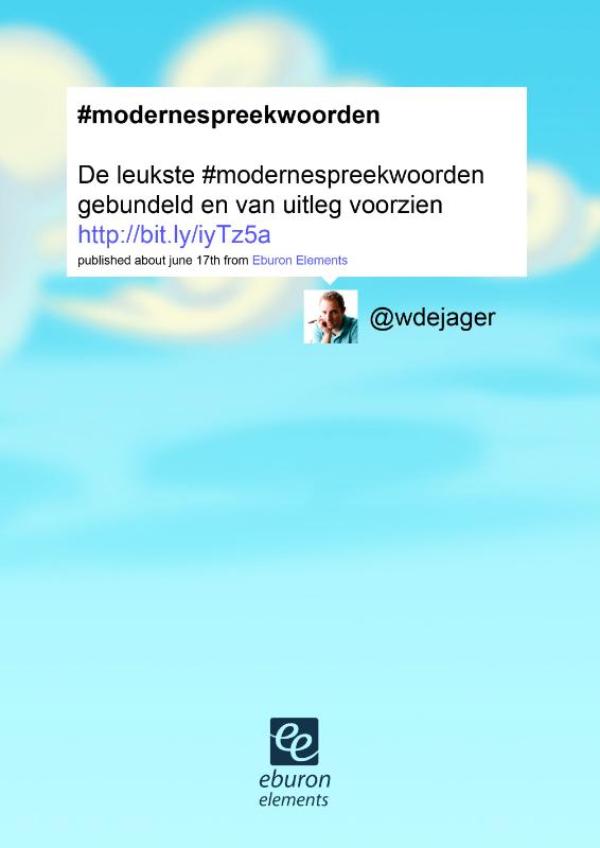 Omslag van #modernespreekwoorden